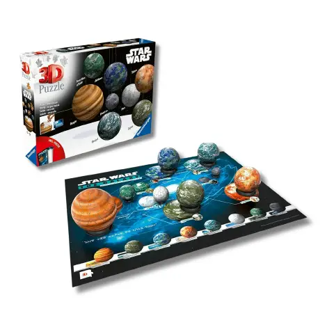 Puzzle 3D Star Wars Planetario
