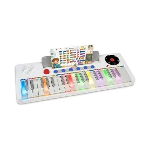 Tastiera Per L'Apprendimento Bontempi 37 Tasti Con Luci Colorate
