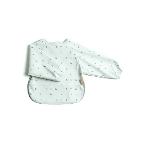 Bamboom Bavaglino Impermeabile con Maniche Lunghe Fawn Acqua