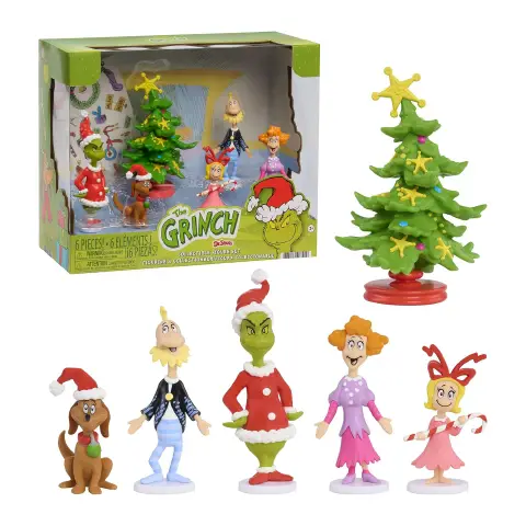 Il Grinch – Set Personaggi Da Collezione
