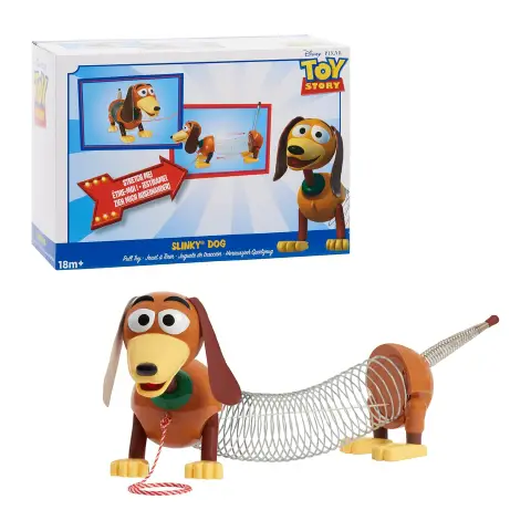 Toy Story 4 Slinky Dog Cane Trainabile 18cm