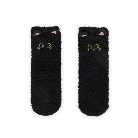 Legami Non-Slip Socks - It'S A Match! - Kitty Black N.26-34