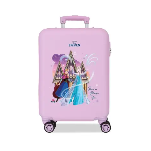 Trolley ABS 55 cm 4 ruote Frozen Free The Magic In You Lilla Disney