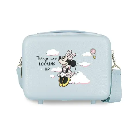Beauty case ABS Minnie Things Are Looking Up Azzurro Disney
