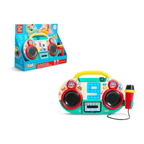 Stereo Pixel - Mix Master Karaoke Bambini con Microfono e Luci Led