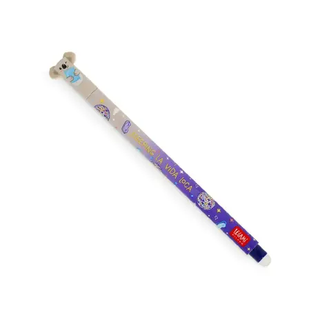 Legami - Penna Gel Cancellabile Koala Sleeping La Vida Loca