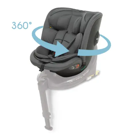 Foppapedretti seggiolino Auto Disk Grow i-Size Stone