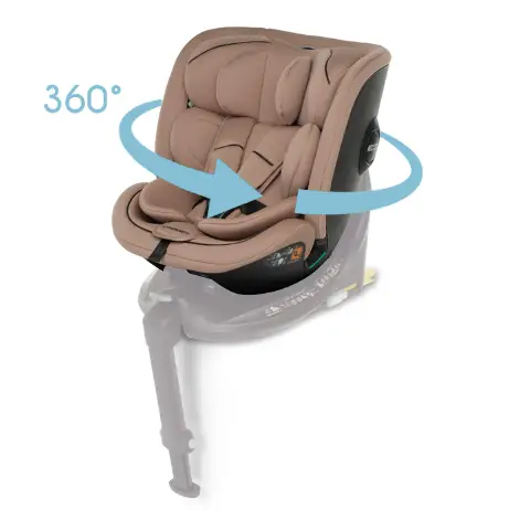 Foppapedretti seggiolino Auto Disk Grow i-Size Gold