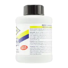Colla Attaccatutto a Contatto Bostik Superchiaro Flacone Con Pennellino gr. 400 - Nastri adesivi e colle