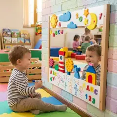 Specchio con Superfici in Metallo Scrivibili, Idonee per Soggetti Calamitati - Specchi