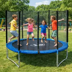 Tappeto Elastico con Rete 305 cm - Portata 150 Kg - Hyper Jump - Equilibrio e coordinamento