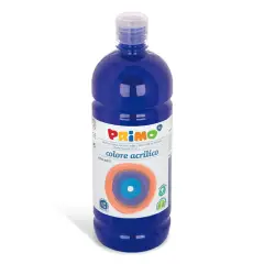 Tempera Acrilica Primo Con Cestello 6 Flaconi 1000ml - Tempere