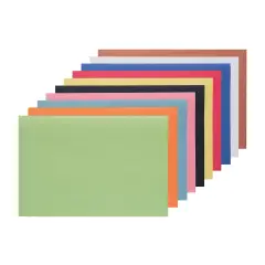 Carta Bricolage Colori Assortiti 100 Fogli Formato cm 30,5x45,7 - Carta e cartoncino