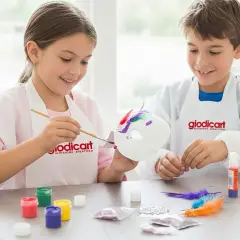 Mascherine da Decorare – 12 Pezzi - Cellulosa Plastica Polistirolo