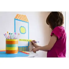 Nastro Adesivo in Carta Multicolor – Set 5 Rotoli 19 mm x 10 m - Nastri adesivi e colle