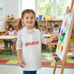 Coprigrembiule in Plastica GIODICART – Protezione Pratica per Ogni Attività Creativa - Accessori antisporco