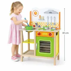 Funny Kitchen in Wood - Kitchens and Symbolic Play