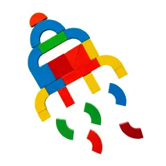 Valigetta delle Forme Magnetiche: Gioca, Immagina, Crea - costruzioni magnetiche