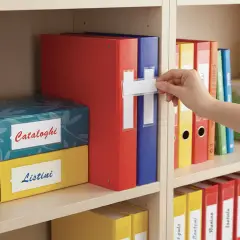 Portaetichette Adesive 32x124mm - Cancelleria varia