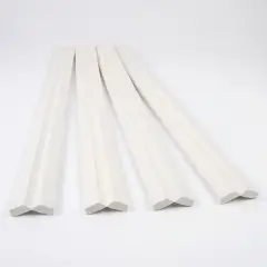 Coprispigoli EVA 150 cm Bianco – Set 4 Profili Paraspigoli per Sicurezza - Protezioni e sicurezza