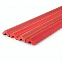 Coprispigoli EVA 150 cm Rossi – Set 4 Profili Paraspigoli per Sicurezza - Protezioni e sicurezza