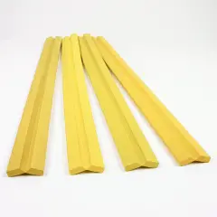 Coprispigoli EVA 120 cm Gialli – Set 4 Profili Paraspigoli per Sicurezza - Protezioni e sicurezza