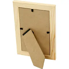 Cornice in Legno da Decorare - 10,5 x 15,6 cm - Soggetti in legno