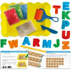 Lavagna di Sabbia Leggo e Scrivo Montessori - Associazioni e tombole