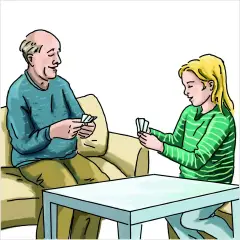 Immagini per Azioni – Apprendere la grammatica visivamente - Linguaggio