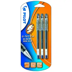 Penne Gel Pilot G-TEC-C4 Nero - penne pennarelli ufficio