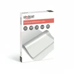 Pouches Fogli di Laminazione Lucidi A3 Spessore 125 micron: Proteggi i tuoi Documenti con Eleganza - rilegatrici/plastificatrici