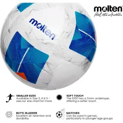 Pallone Calcio Molten 4 F4N1000 (consegnato sgonfio) - Palle e palloni
