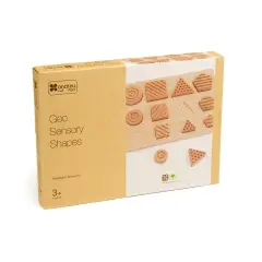 Geo Sensory Shapes – Puzzle Sensoriale in Legno - Incastri e puzzle in legno