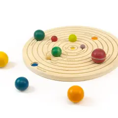 Puzzle Educativo Sistema Solare 3D per Bambini con Pianeti, Schede e Guida Didattica - Incastri e puzzle in legno