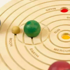 Puzzle Educativo Sistema Solare 3D per Bambini con Pianeti, Schede e Guida Didattica - Incastri e puzzle in legno