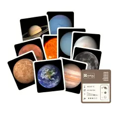 Puzzle Educativo Sistema Solare 3D per Bambini con Pianeti, Schede e Guida Didattica - Incastri e puzzle in legno