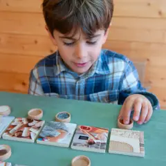 Sensory Real Pics – 12 Cilindri + 12 Immagini - Sviluppo sensoriale