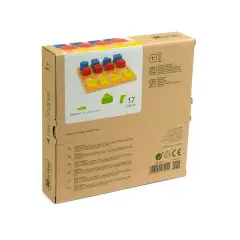 Incastri Geoforme in Legno per Bambini: Geometria, Logica, Classificazione, Motricità Fine - Primi giochi