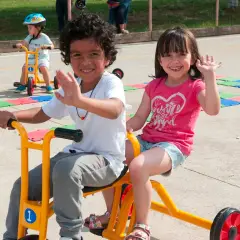 Triciclo Taxi 2 Posti a Pedali - Tricicli e primi passi