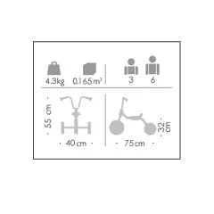 Bici Primi Passi per Bambini 3-4 Anni – Balance Bike Senza Pedali - Tricicli e primi passi