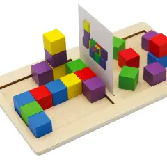 Gioco di Logica per Bambini, Battaglia dei Blocchi Tridimensionale - Giochi di società