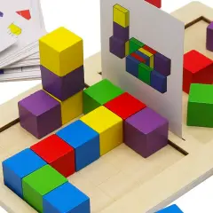 Gioco di Logica per Bambini, Battaglia dei Blocchi Tridimensionale - Giochi di società
