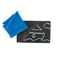 Puzzle Lavagna per Gessetti, Gioco Educativo Diorama - Incastri e puzzle in legno