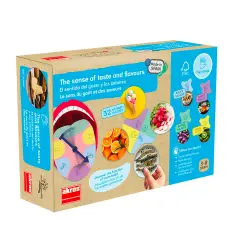 Scopri il Senso del Gusto e i Sapori – 40 Tessere + Ruota - Associazioni e tombole