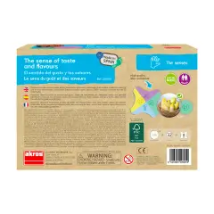 Scopri il Senso del Gusto e i Sapori – 40 Tessere + Ruota - Associazioni e tombole
