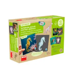 Maxi Memory Animali Vertebrati e Loro Scheletro, Gioco Educativo per Bambini - Associazioni e tombole