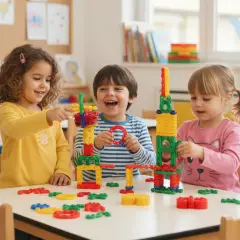 Costruzioni Lettere e Numeri – 180 Pezzi per Imparare Giocando - Costruzioni in plastica