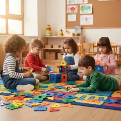 Costruzioni GeoBlock Architetto - 120 pezzi per costruire solidi e figure tridimensionali - Costruzioni in plastica