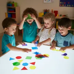 Forme Traslucide in 2 Misure – 72 Pezzi - Geometria