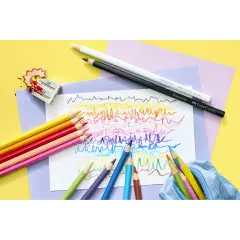 Matite Colorate Faber-Castell Mina 4.0: Triangolari Ed Ergonomiche Pezzi 12 - Matite Temperini Gomme